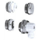 Bouchons/purgeurs pour radiateur acier - nickelés - Réduction 1/2 - 3/8