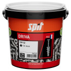 Cheville autoforeuse métallique DRIVA TP12 pour plaque de plâtre - Seau de 150 - SPIT - 060140
