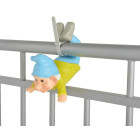 Nain de jardin à suspendre pour balcon