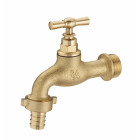 Robinet de jardin à clapet + raccord au nez M3/4' (20x27) sorte M3/4' (20x27) / NOYON & THIEBAULT - Ø 15 mm - 1151-2020L1