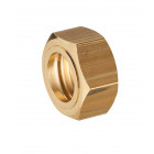 Écrou 6 pans laiton pour collet battu femelle F3/8 (12x17) NOYON & THIEBAULT - Ø 12 mm - 112-1212L1