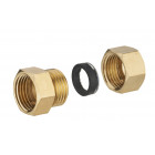 Raccord laiton à joint mixte femelle F3/8 (12x17) pour tube cuivre NOYON & THIEBAULT - Ø 10 mm - 413G-1210L1