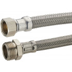 Flexible sanitaire inox mâle femelle MF1/2' (15x21) NOYON & THIEBAULT - L 500 mm - DN8 - 2035-50PLL1