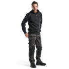 Sweatshirt col camionneur 33651048 - Couleur et taille au choix