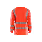 T-shirt à manches longues col V haute-visibilité anti-UV polyester 33851013 - Couleur et taille au choix
