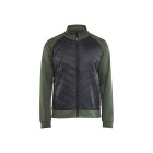 Veste hybride Vert-Foncé/Noir 34182533 - Taille au choix