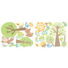 Stickers chambre bébé histoires d'animaux