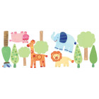 Stickers chambre bébé le zoo