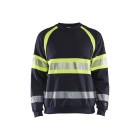 Sweat haute-visibilité multinormes Marine/Jaune-Fluo 34591762 - Taille au choix