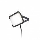 Projecteur de jardin gris foncé flux