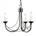Suspension carisbrooke, noir, 3 ampoules