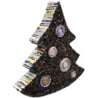 Sapin déco en papier recyclé grand modèle