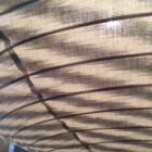 Suspension ovale 80cm fields grey