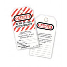 Sachet de 12 étiquettes d’identification  MASTER LOCK 497ABLC