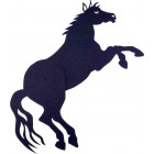 Ombre murale silhouette articulée cheval cheval