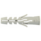 Chevilles nylon avec collerette