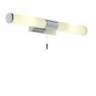 Applique romford, chrome et verre