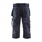 Pantacourt de travail x1900 artisan blaklader cordura denim - taille au choix