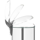 Hailo poubelle à pédale topdesign taille l 24 blanc 0523-219