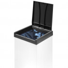 Hailo poubelle big-box touch taille xl 52 l blanc 0860-901