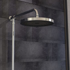 Pomme de douche la rochelle chrome-anthracite