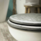 Tiger abattant wc glitter mdf gris 251361146