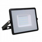 V-tac pro vt-30 projecteur led 30w slim noir chip samsung smd blanc chaud 3000k - sku 400