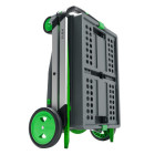 Chariot pliant Clax® équipé d'une caisse pliable 60 kg - 805010691