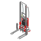 Gerbeur Levfix600 à levée électrique avec fourches coulissantes 600 kg - 855000999