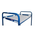 Desserte 2 plateaux tôle avec rebords ajourés 1000 x 600 mm 200 kg - 880008991 Desserte 2 plateaux tôle avec rebords ajourés 1000 x 600 mm 200 kg - 880008991