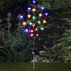 Arbre fleuri LED à piquet 20 ampoules