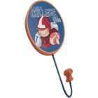 Patère en mdf déco football américain enfant 10x18x5cm Patère en mdf déco football américain enfant 10x18x5cm