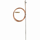 Piquet de terre + tresse cuivre de 5 m jetly - 412613