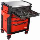 Servante 6 tiroirs + 200 outils de maintenance indus. SAM OUTILLAGE modules abs - 416-200SV