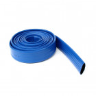 Tuyau plastique bleu plat de refoulement ø70, le mètre