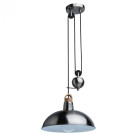 Suspension grise megapolis 1 ampoule 220 cm