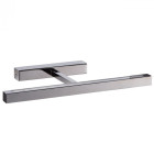 Spot chromé techno 1 ampoule 21 cm