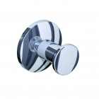 Crochet patère porte serviette en laiton chromé serie miami à visser ou à coller ( colle vendu séremment 