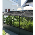 Potager de jardin surélevé de 50cm avec serre 3 modules