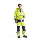 Veste de pluie retardant flamme Jaune-Fluo/Marine 43132022 - Taille au choix