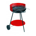 Barbecue à charbon sur roulettes camping surface cuisson 50cm