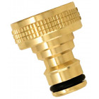 Nez de robinet automatique femelle en laiton 15x21