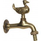 Robinet animal en laiton canard
