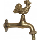 Robinet animal en laiton coq