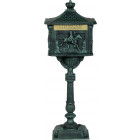 Boite aux lettres sur pied design