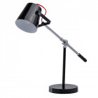 Lampe de table noire megapolis 1 ampoule 63 cm
