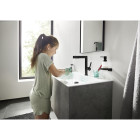 Hansgrohe addstoris distributeur de savon liquide noir mat