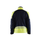 Veste hiver retardant flamme inhérent Steel Marine/Jaune-Fluo 45151519 - Taille au choix
