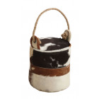 Cale porte en peau de vache