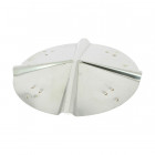Chapeau de toit chinois inox pour tubage o120-140